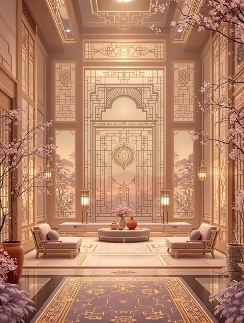 《我成全嫡孙抗旨退婚，他却慌了》短剧封面，古宅木椅与叠好的嫁衣